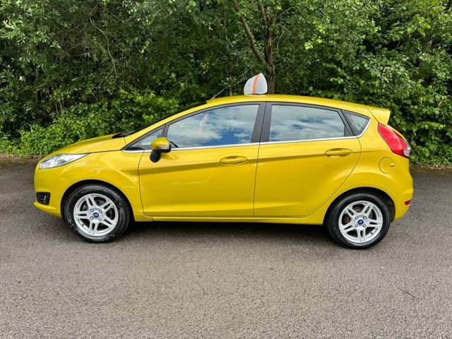 Ford Fiesta Hatchback CN63ZMZ Yellow #2