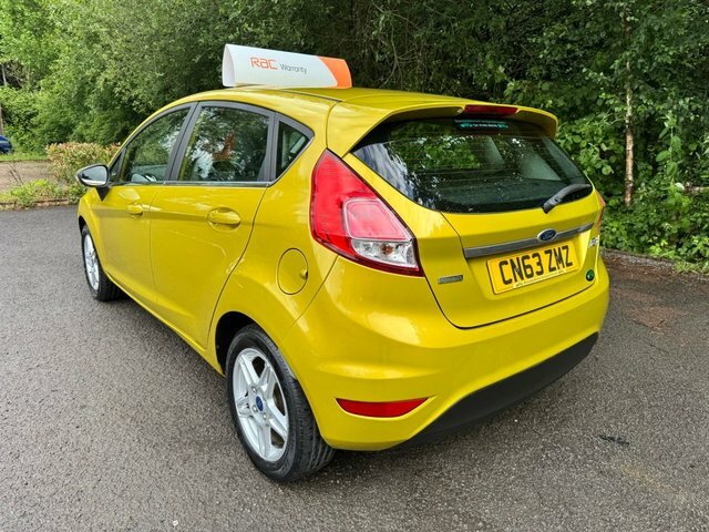 Ford Fiesta Hatchback CN63ZMZ Yellow #3