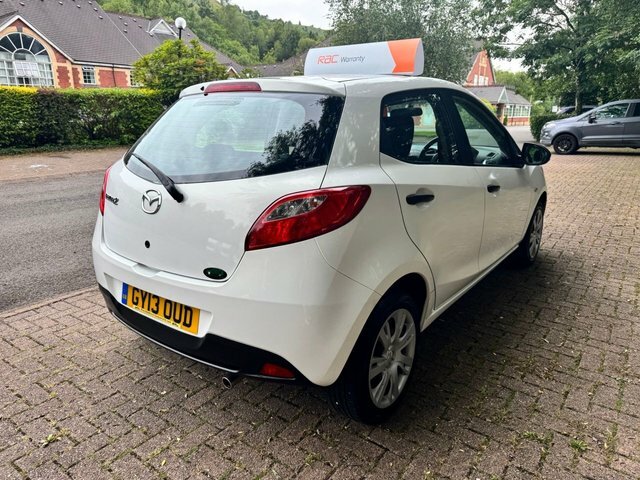 Mazda 2 Hatchback White #4