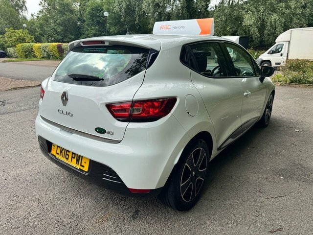 Renault Clio Hatchback White #4