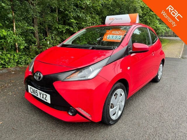 Toyota Aygo Hatchback Red
