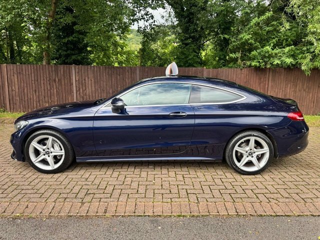 Mercedes-Benz C Class C 220 D Amg Line Premium Plus Blue #2