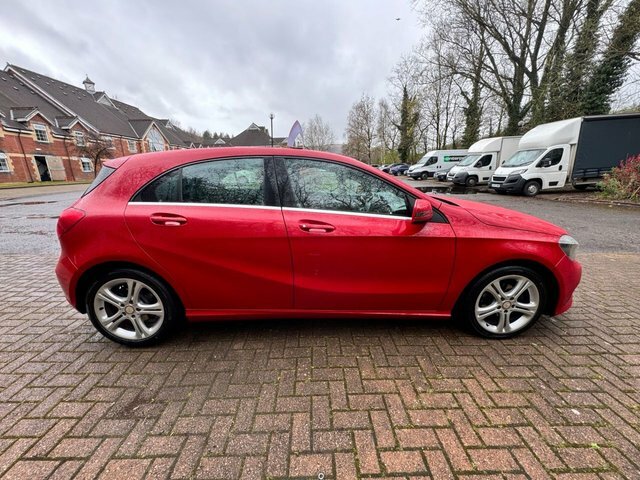 Mercedes-Benz A Class Hatchback YE64HBJ Red #5