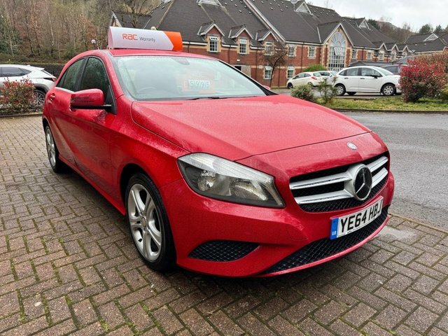 Mercedes-Benz A Class Hatchback YE64HBJ Red #6