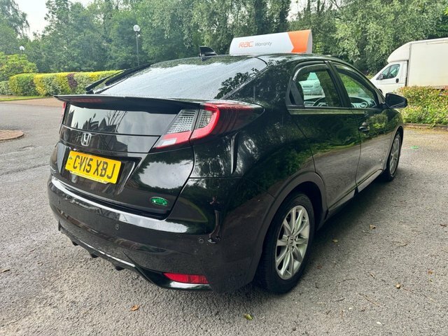 Honda Civic Hatchback Black #4
