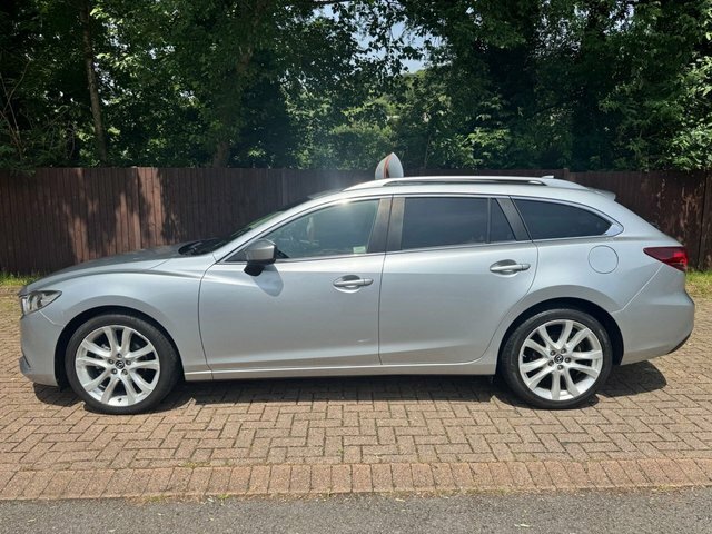 Mazda 6 Estate Silver #2