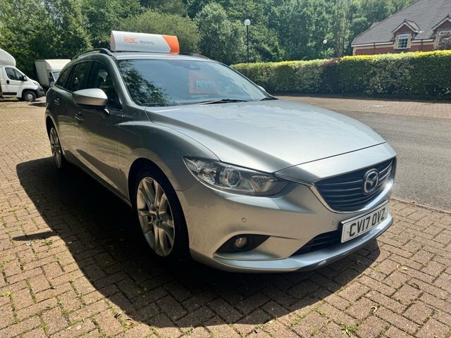 Mazda 6 Estate Silver #6