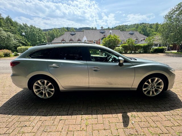 Mazda 6 Estate Silver #5