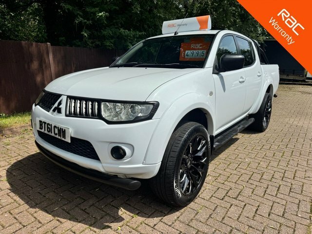 Mitsubishi L200 Pickup White