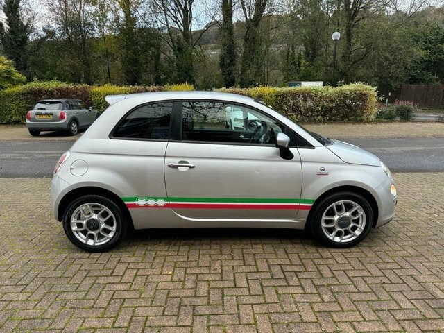 Fiat 500 Hatchback Silver #4
