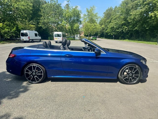 Mercedes-Benz C Class Convertible WF19XFW Blue #5