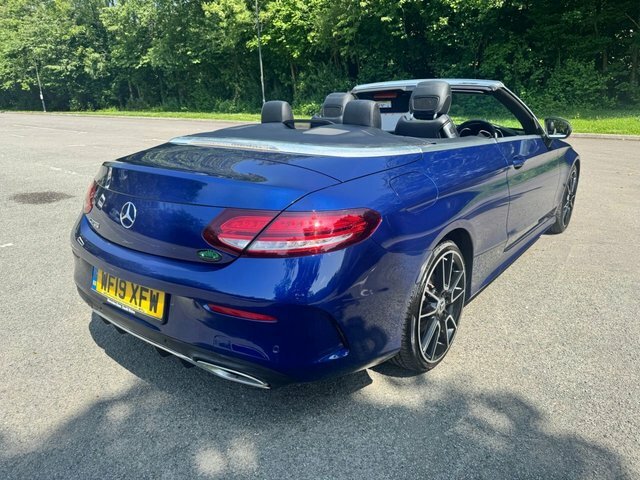 Mercedes-Benz C Class Convertible WF19XFW Blue #4