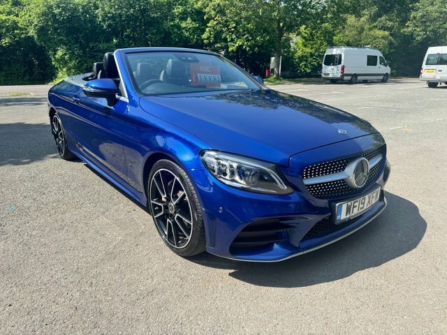 Mercedes-Benz C Class Convertible WF19XFW Blue #6