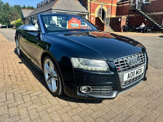 Audi S5 Convertible Black #6