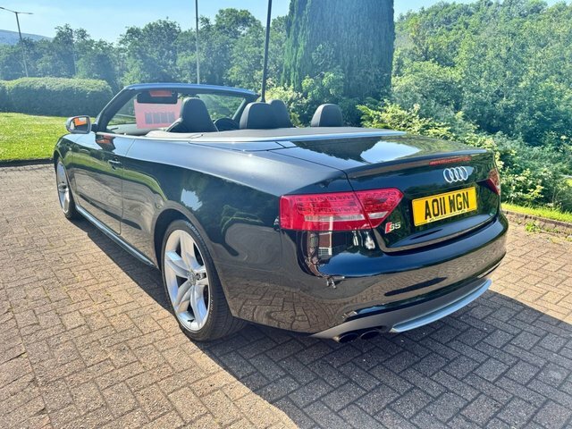 Audi S5 Convertible Black #3