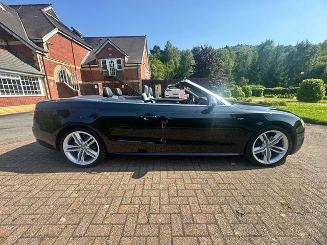 Audi S5 Convertible Black #5