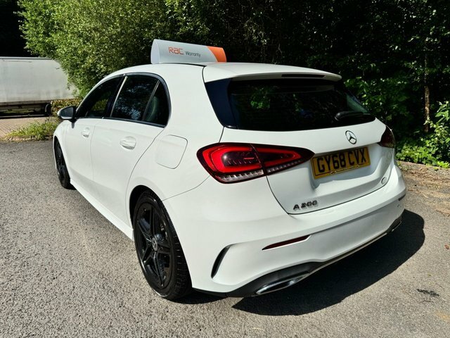 Mercedes-Benz A Class Hatchback GY68CVX White #3