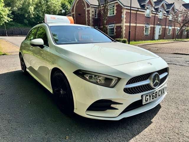 Mercedes-Benz A Class Hatchback GY68CVX White #6