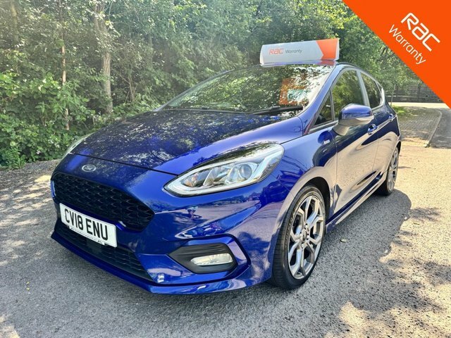 Ford Fiesta St-line Blue