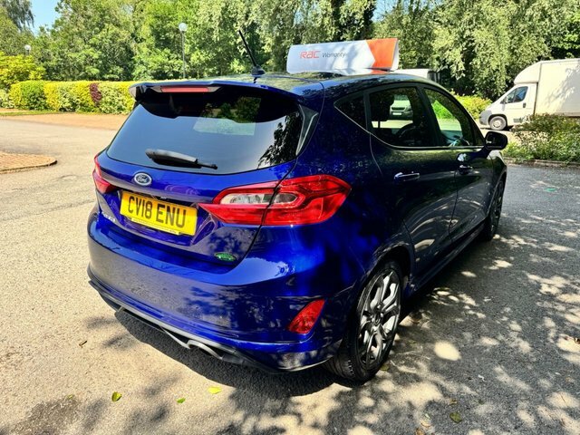 Ford Fiesta St-line Blue #4