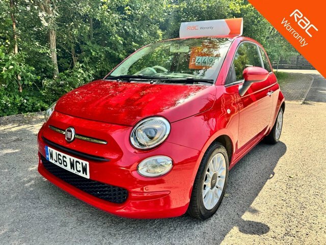 Fiat 500 Hatchback Red