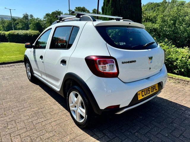Dacia Sandero Stepway Hatchback White #3