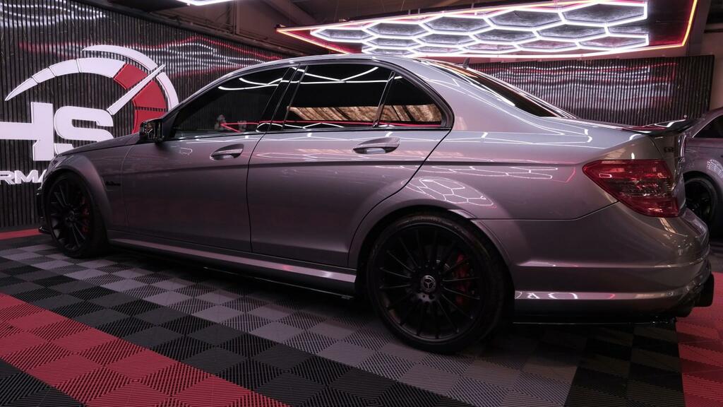 Mercedes-Benz C Class Saloon 6.3 C63 V8 Amg 200808 Silver #3