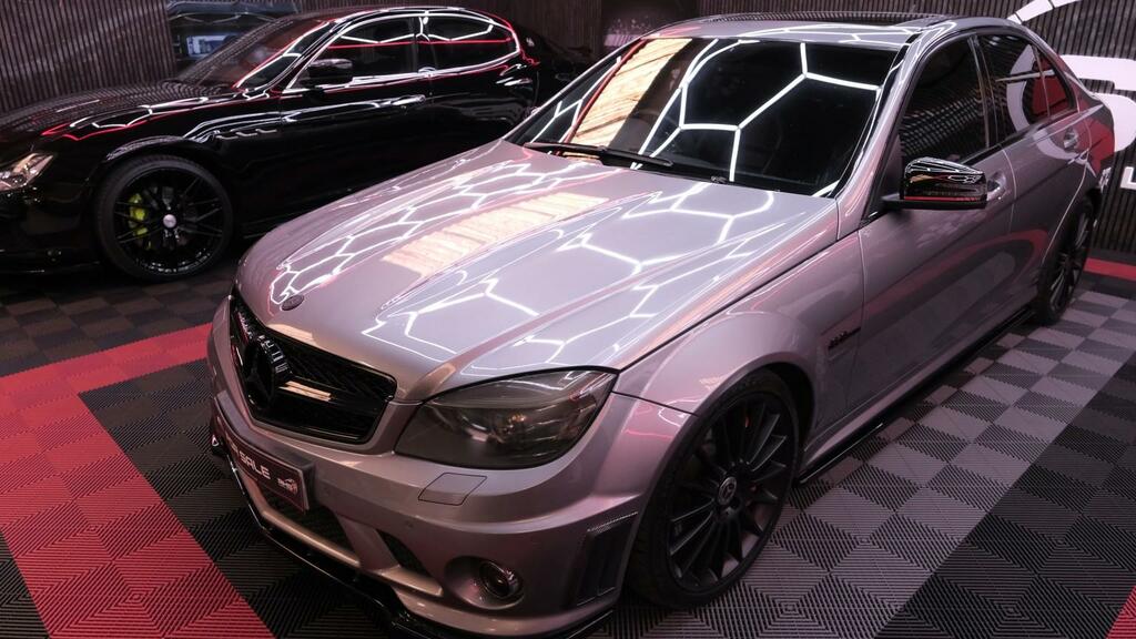 Mercedes-Benz C Class Saloon 6.3 C63 V8 Amg 200808 Silver #5