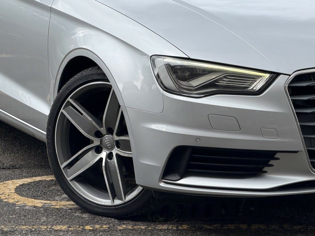 Audi A3 Cabriolet Convertible 2.0 Tdi Sport 201414 Silver #3
