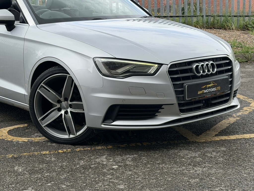 Audi A3 Cabriolet Convertible 2.0 Tdi Sport 201414 Silver #2