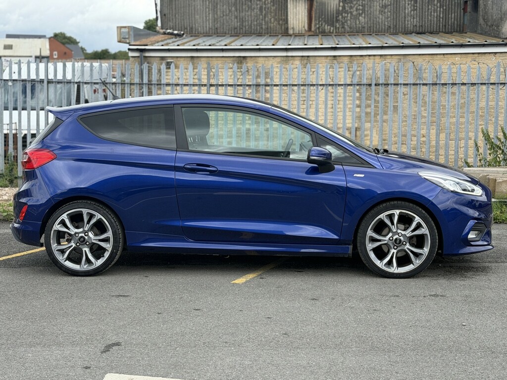 Ford Fiesta Hatchback 1.0 T Ecoboost St-line 201767 EA67WVB Blue #5