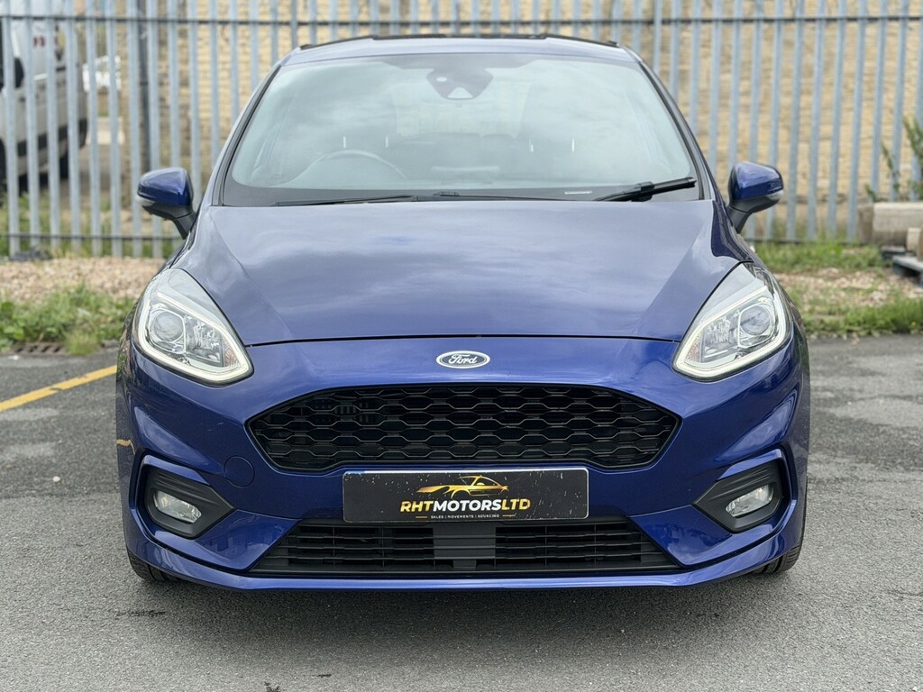 Ford Fiesta Hatchback 1.0 T Ecoboost St-line 201767 EA67WVB Blue #3