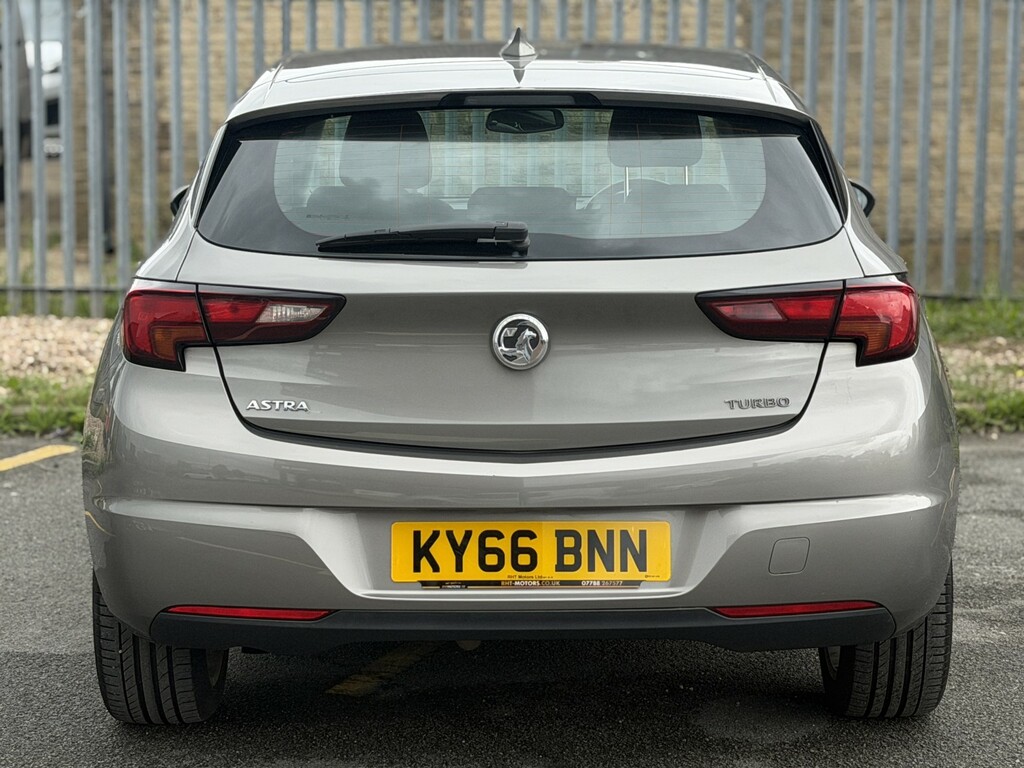Vauxhall Astra 1.4 I Turbo Elite Nav KY66BNN Grey #4