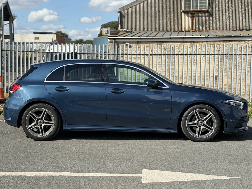 Mercedes-Benz A Class Hatchback 1.5 A180d Amg Line 201919 PG19DMZ Blue #5