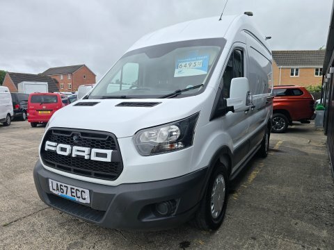 Ford Transit Custom 350 L2 H3 LA67ECC White #3