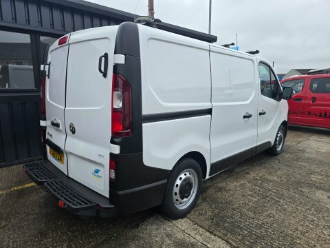 Vauxhall Vivaro L1h1 2900 Cdti White #6
