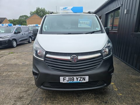 Vauxhall Vivaro L1h1 2900 Cdti White #2