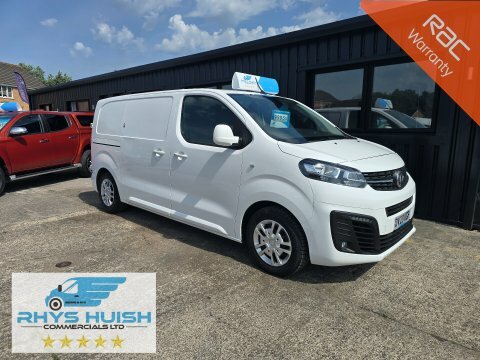 Vauxhall Vivaro L1h1 2700 Sportive White