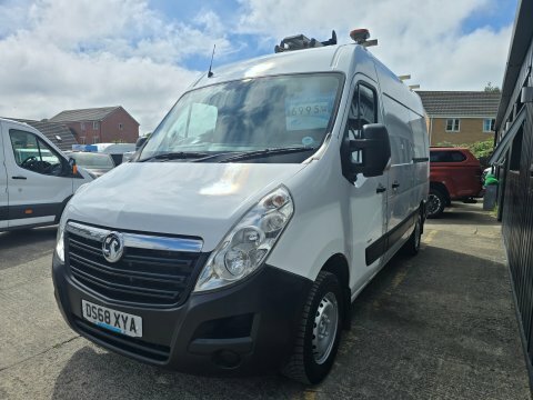 Vauxhall Movano L2h2 F3500 P White #3