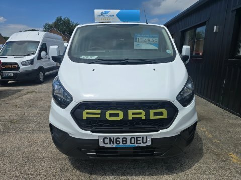 Ford Transit Custom 300 Base Dciv CN68OEU White #2