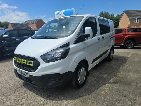 Ford Transit Custom 300 Base Dciv CN68OEU White #3