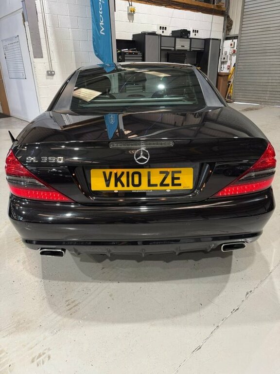 Mercedes-Benz SL Class 2010 3.5 Sl350 Night Edition Cabriolet Black #4