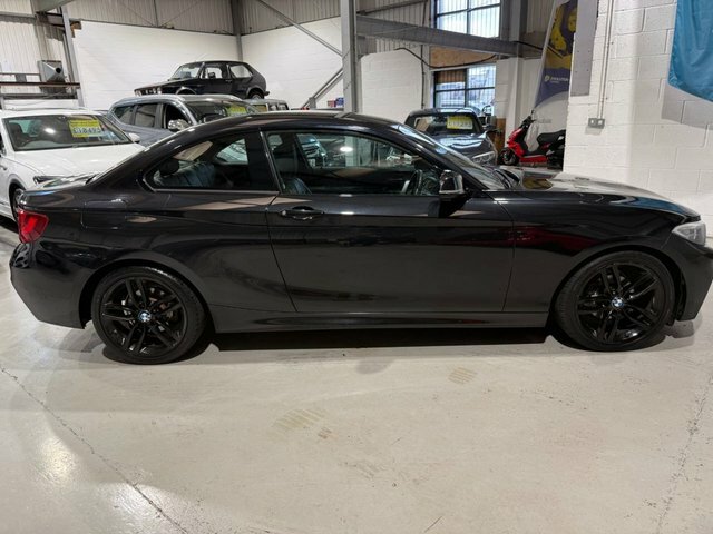 BMW 2 Series Gran Coupe 2014 2.0 218D M Sport Coupe Euro Black #2