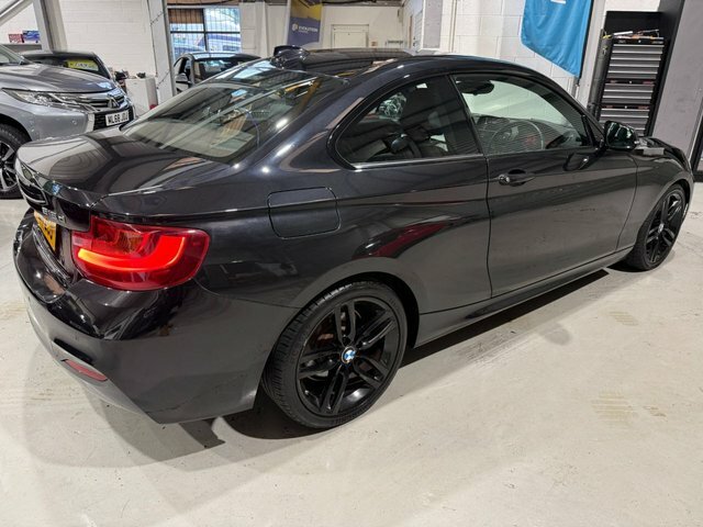 BMW 2 Series Gran Coupe 2014 2.0 218D M Sport Coupe Euro Black #3