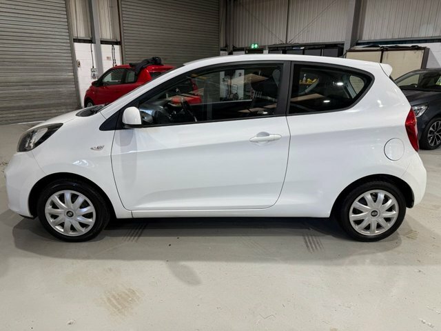 Kia Picanto 2012 1.0 1 Hatchback Euro 5 68Bh SW12OJT White #6
