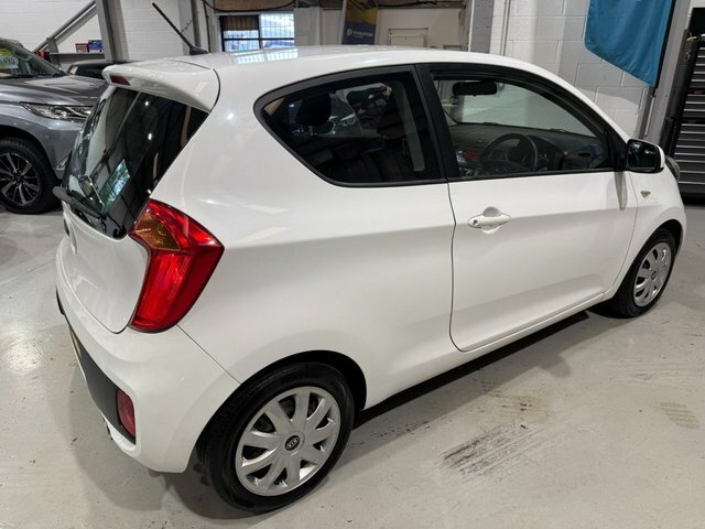 Kia Picanto 2012 1.0 1 Hatchback Euro 5 68Bh SW12OJT White #3
