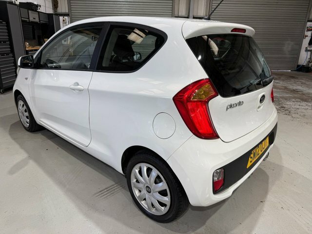 Kia Picanto 2012 1.0 1 Hatchback Euro 5 68Bh SW12OJT White #5