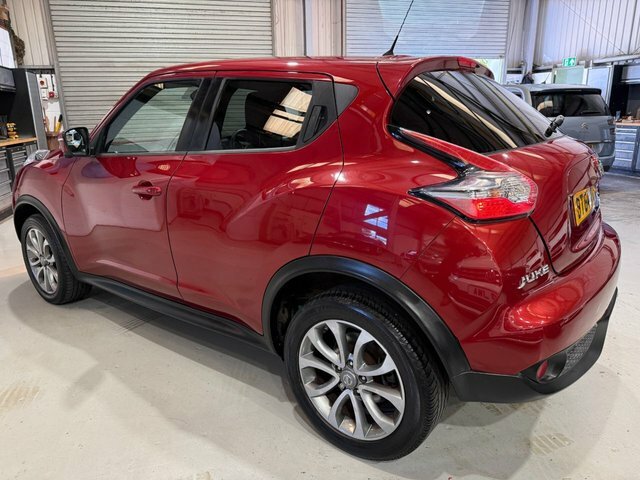 Nissan Juke 2014 1.6 Tekna Suv Xtron Euro 5 117Ps A Red #5