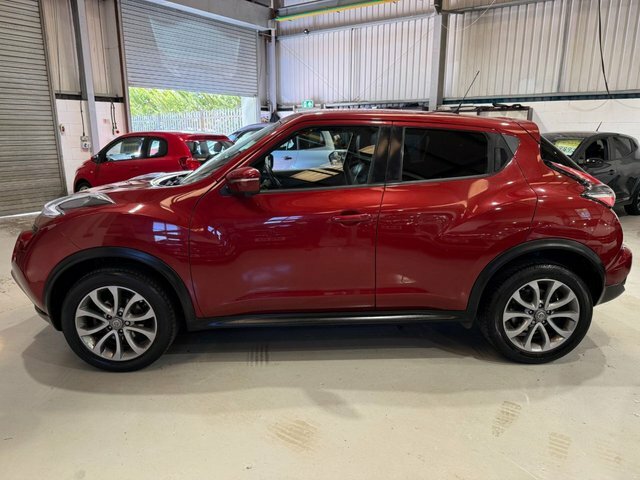 Nissan Juke 2014 1.6 Tekna Suv Xtron Euro 5 117Ps A Red #6