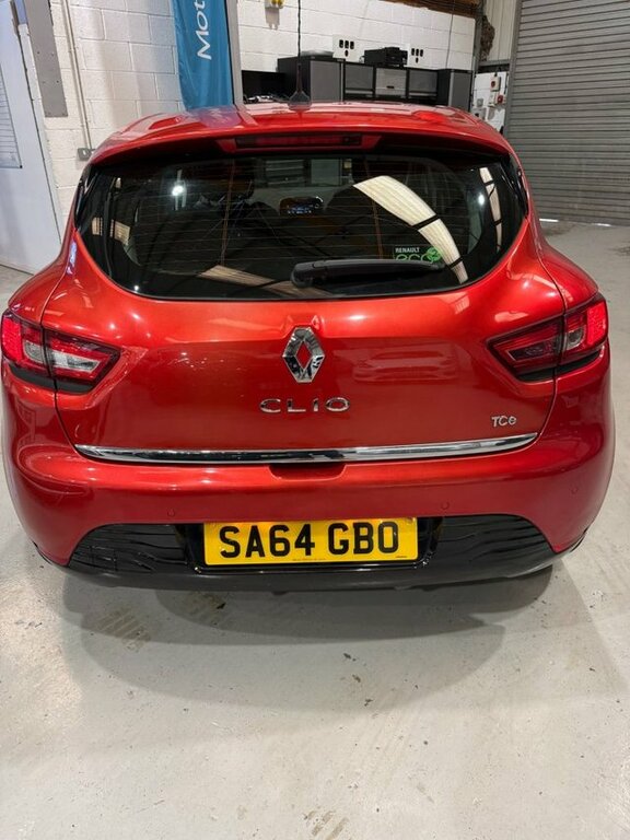 Renault Clio 2014 0.9 Tce Dynamique S Medianav Hatchback Pe Red #4